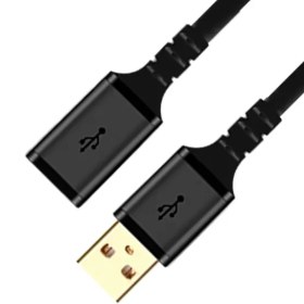 تصویر کابل افزایش طول 3 متری USB2.0 برند کی نت پلاس مدل KP-CUE2030 K-NET PLUS KP-CUE2030 Cable Extension USB2.0 3M