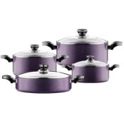 تصویر سرویس قابلمه 8 پارچه تیارا مدل TR-8SPTG Tiara TR-8SPTGB Pot Service 8 Piece