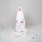 تصویر ست جشن تکلیف ساجده (کیف، چادر، سجاده) 