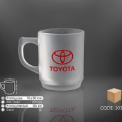 تصویر لیوان شیشه ای گلس ماگ مدل 103 