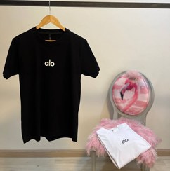 تصویر تیشرت alo زنانه/مردانه جنس نخ پنبه T-shirt alo
