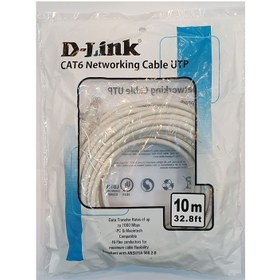 تصویر پچ کابل شبکه دی لینک NCB-C6UGRYR1-10 CAT6 