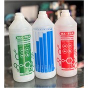 تصویر پک سه عددی بطری و تریگر اسپری پاشش مواد شیمیایی یک لیتری مفرا Mafra Bottle 1L 