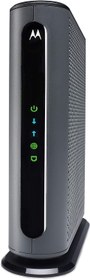 تصویر مودم کابل MOTOROLA 24x8 ، مدل MB7621 ، DOCSIS 3…. Motorola MB7621 Cable Modem | Pairs with Any WiFi Router | Approved by Comcast Xfinity, Cox, and Spectrum | for Cable Plans Up to 900 Mbps | DOCSIS 3.0 DOCSIS 3.0 (1 Gbps Ethernet Port)