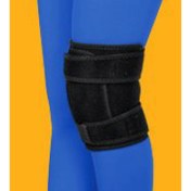 تصویر زانوبند ورزشی پد دار طب و صنعت کد 41300 ا Neoperene Knee Support with springs Neoperene Knee Support with springs
