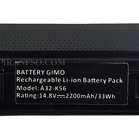 تصویر باتری لپ تاپ ایسوس K56-4Cell Battery Laptop Asus K56-4Cell