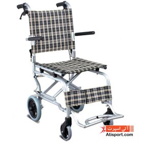تصویر ویلچر آلومینیومی تاشو (فرودگاهی - مسافرتی) آزمد AZ 804LA ا Aluminum Fold-able Wheelchair AZ 804LA Aluminum Fold-able Wheelchair AZ 804LA