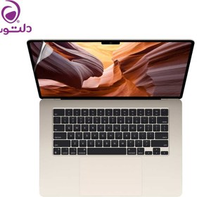 تصویر گلس محافظ صفحه نمایش مک بوک ایر M2 برند جی سی پال Macbook Air M2 screen protector glass JCPal brand