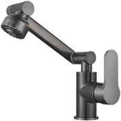 تصویر شیر آب بازویی تلسکوپی متحرک ۳۶۰ درجه 