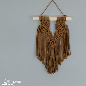 تصویر مکرومه دیواری مدل ترنم |macrame wall d05 