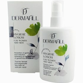 تصویر لوسیون آنتی فونگال بانوان و آقایان درمافیل Hygiene Lotion For Women & Men Dermafilla 