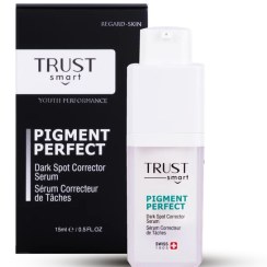 تصویر سرم ضد لک و روشن کننده پوست تراست اسمارت (۱۵ میل) PIGMENT PERFECT dark spot corrector serum