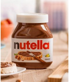 تصویر نوتلا کاملا ارگانیک بدون نگهدارنده ومواد افزودنی ۳۰۰گرمی Nutella