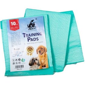 تصویر پد بهداشتی مناسب تعلیم دستشویی سگ برند آدی 10 عددی Adi Brand Suitable Toilet Pad For Dog 10pc