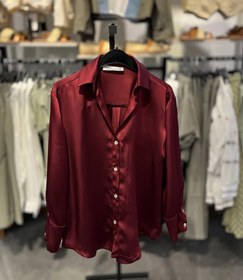 تصویر شومیز ساتن کد 01025 