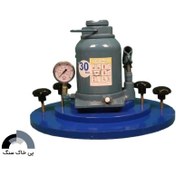 تصویر وسایل کامل آزمایش صفحه بارگذاری 30 تن 