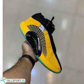 تصویر کفش بسکتبال ایرجرد ن طرح اصلی Air Jordan 35 Yellow 