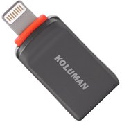 تصویر مبدل OTG لایتنینگ کلومن مدل K-OT16 Koluman K-OT16 Lightning OTG Connector