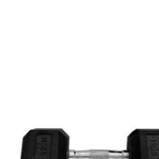 تصویر دمبل شش ضلعی (جفتی) dumbell