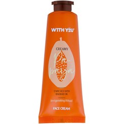 تصویر کرم مرطوب کننده صورت ویت یو حاوی عصاره پاپایا و روغن بائوباب حجم ۵۰ میلی لیتر 