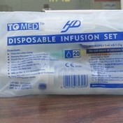 تصویر ست سرم اچ دی بسته ۵۰۰ عددی با سرسوزن لوئرلاک 