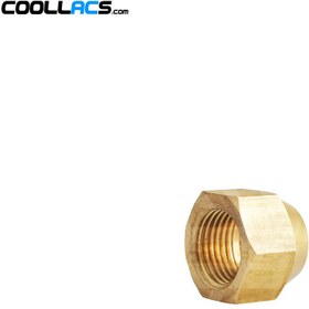 تصویر مهره برنجی مدل IRNS سایز 3/8 اینچ IRNS Brass Nut 3/8 inch