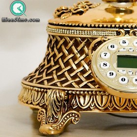 تصویر تلفن سلطنتی رومیزی آرنوس مدل 920 طلایی 