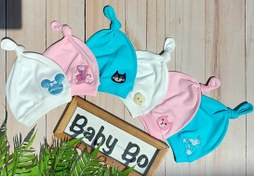 تصویر کلاه شیپوری پنبه نوزادی 