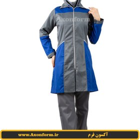 تصویر مانتو کار زنانه مدل سیلور کد4 