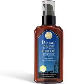 تصویر روغن کراتین مو salon repair دیسار حجم120ml disaar salon repair hair oil