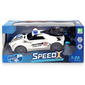 تصویر ماشین پلیس مه ساز کنترلی STUNT SPEED CAR TOYS