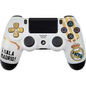 تصویر دسته بازی پلی استیشن 4 سونی طرح Madrid مدل DualShock4 