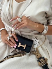 تصویر کیف مینی بگ میورا از چرم مصنوعی 