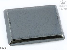 تصویر نگین حدید مستطیلی کد 50293 