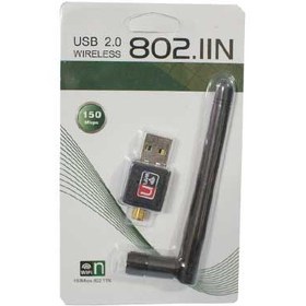 تصویر کارت شبکه بیسیم یو اس بی مدل ای۰۲-USB Wifi Card e02 