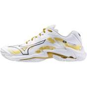 تصویر کتونی والیبال هندبال بسکتبال میزانو ویو لایتنینگ Z8 Mizuno Wave Lightning Z8 ویتنام ردنگ طلایی دراگون - ۴ Mizuno Wave Lightning Z8 gold dragon