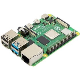 تصویر برد رزبری پای Raspberry Pi 4 مدل B تولید انگلستان با رم 2GB 