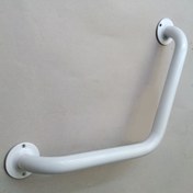 تصویر دستگیره کمکی شاهگل 120 درجه سفید کوره ای 