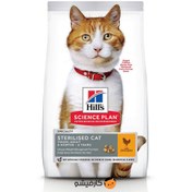 تصویر غذا خشک عقیم شده هیلز با طعم مرغ HILL'S SCIENCE PLAN Sterilised Cat Young Adult Cat Food with Chicken