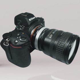 تصویر آداپتور تبدیل لنز دوربین nikon برند PHOLSY 