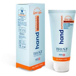 تصویر کرم تخصصی دست ضدآفتاب و آبرسان +SPF30 بی‌رنگ تراست برند: