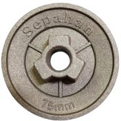 تصویر فولی (پولی) تراشخورده ضخیم مدل سپاهان مدل 75 ،80 ، 85 ، 89 میلی متر 