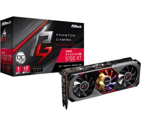 تصویر کارت گرافیک گیگابایت ASROCK RX 5700 XT 8G PHANTOM GAMING استوک 