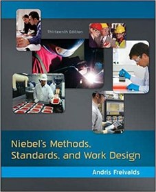 تصویر کتاب Niebel's Methods, Standards, & Work Design 13th Edition - Solutions Manual دانلود pdf کتاب Niebel's Methods, Standards, & Work Design 13th Edition - Solutions Manual