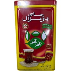 تصویر چای دوغزال ساده ۴۵۰گرمی اصل(شیرنشان) _ بسته فلزی اصل سریلانکا همراه با قاشق هدیه Do ghazal