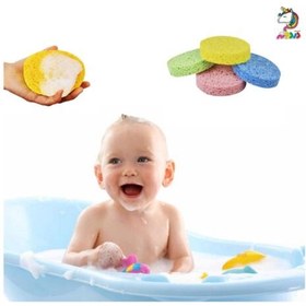 تصویر لیف اسفنج حمام کوچک bebekevi نوزاد 