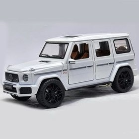 تصویر اسباب بازی ماشین فلزی مرسدس بنز جی کلاس GCLASS-118 G 63 مشکی 