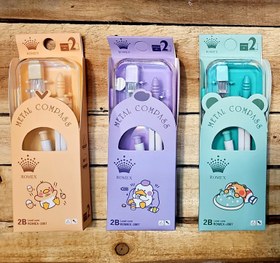 تصویر ست پرگار ۲ تیکه 