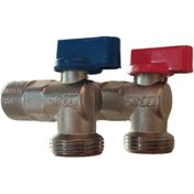 تصویر شیر پیسوار لباس شویی سیتکو مدل 1/2x3/4 مجموعه دو عددی - چند رنگ 