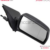 تصویر اینه کامل دستی قدیم قاب یک تیکه راست سمند کاوج Side mirror